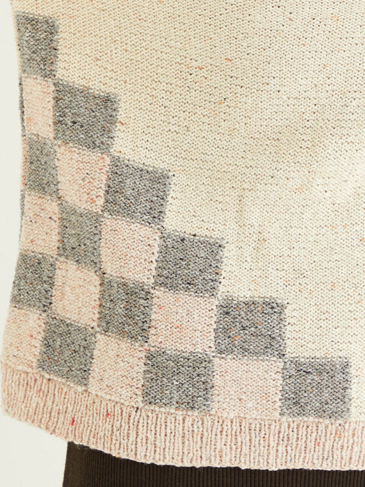 Knitting Pattern British Heritage Collection Squares Cardigan Sirdar Haworth Tweed DK - 10302