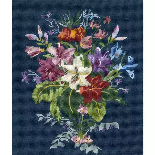 DMC Tapestry Canvas Bouquet -C2214