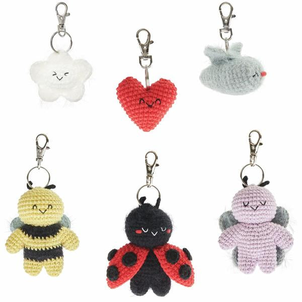 Rico Design The Lovely World of Ricorumi Chingu Key Charms 3 Designs to choose