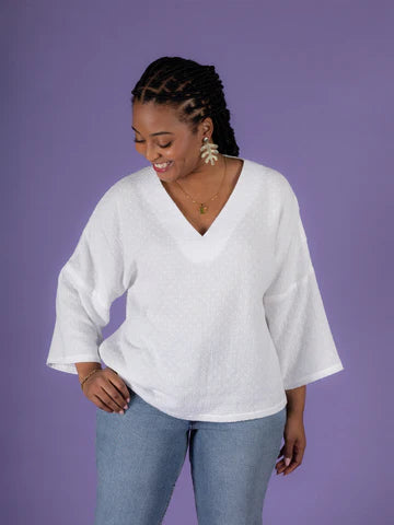 Tilly and The Buttons Printed Paper Pattern Samara Top 1049