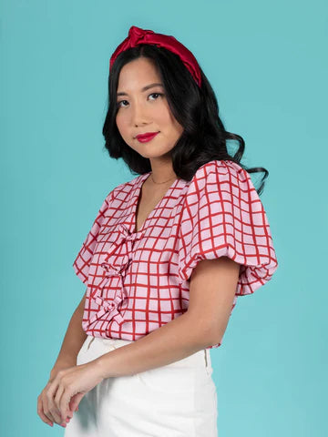 Tilly and The Buttons Printed Paper Pattern Nell Blouse & Dress 1045