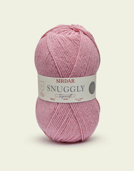 Sirdar Snuggly Supersoft Aran Baby Yarn 100g - Rosey 0937