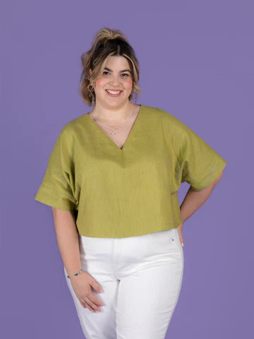 Tilly and The Buttons Printed Paper Pattern Samara Top 1049