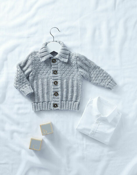 Knitting Pattern Baby Cardigan Sirdar Snuggly Soothing 5318