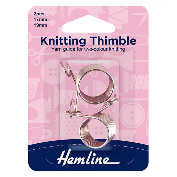 Hemline Knitting Thimble - H879
