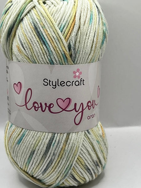 Stylecraft Love You Aran Yarn 100g - Cuddle 3772