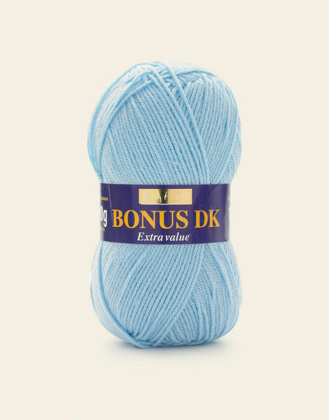 Hayfield Bonus DK Yarn 100g - Powder Blue 0960