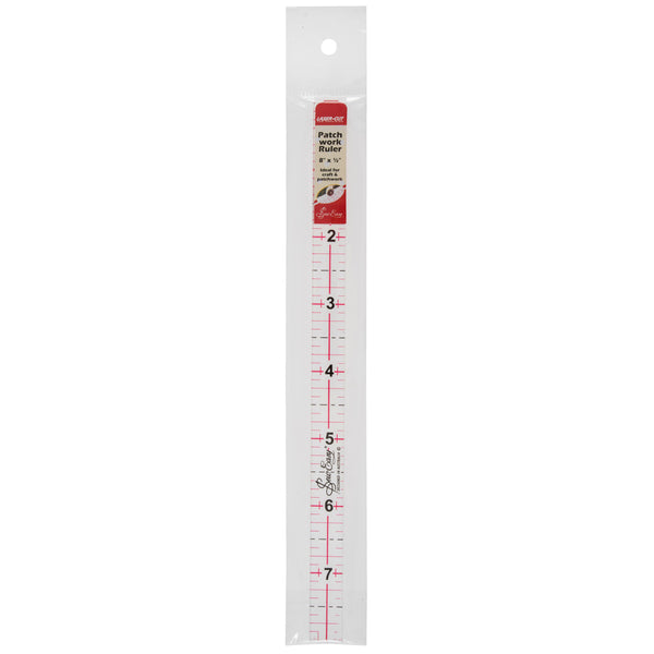 Sew Easy Patchwork Ruler 8in x 0.5in - NL4182