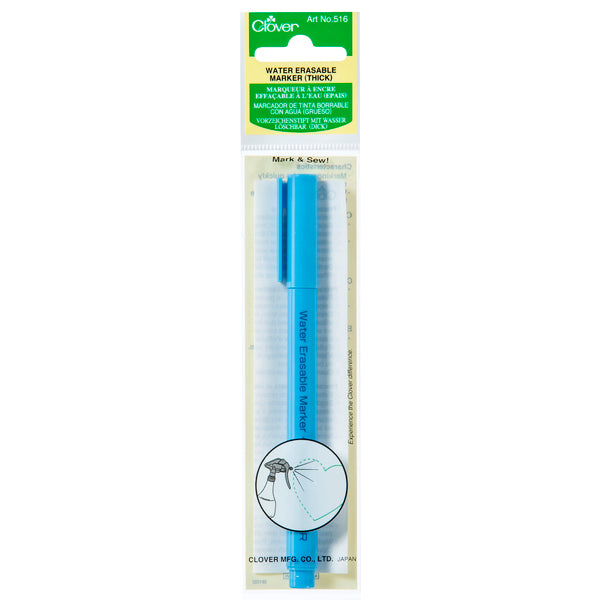 Clover Water Erasable Marker (Thick) - Art 516