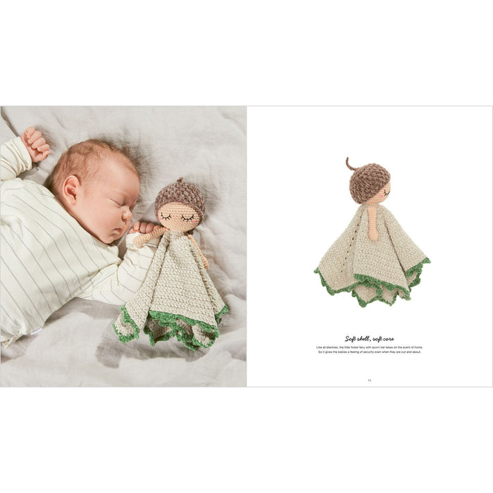 Rico Design The Lovely World of Ricorumi Nilli Nilli, Cotton Baby Blankies Crochet Book - 90102.01.00