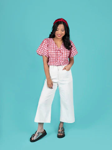 Tilly and The Buttons Printed Paper Pattern Nell Blouse & Dress 1045