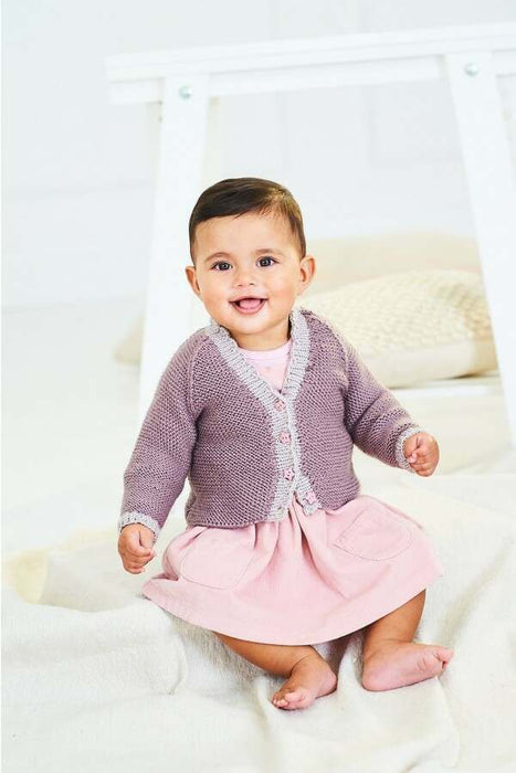 Knitting Pattern Baby Cardigans in Stylecraft Bambino DK 10240