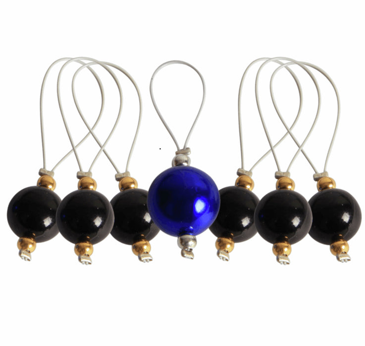 KnitPro Zooni Bead Stitch Markers Midnight Beauty 10932