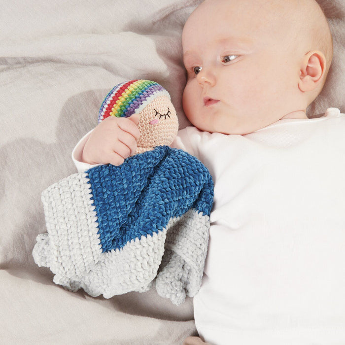 Rico Design The Lovely World of Ricorumi Nilli Nilli, Cotton Baby Blankies Crochet Book - 90102.01.00