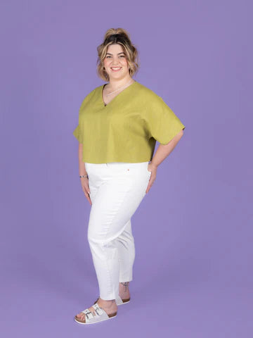 Tilly and The Buttons Printed Paper Pattern Samara Top 1049