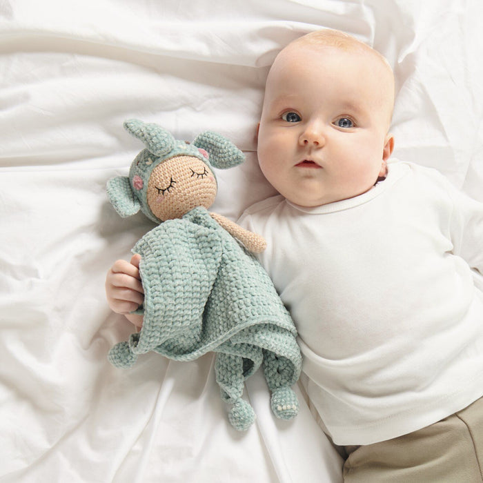 Rico Design The Lovely World of Ricorumi Nilli Nilli, Cotton Baby Blankies Crochet Book - 90102.01.00