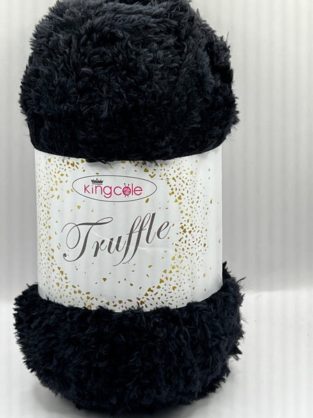 King Cole Truffle DK Yarn 100g - Black 4376