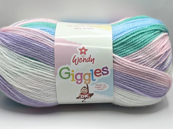 Wendy Giggles DK Baby Yarn 100g - WG08