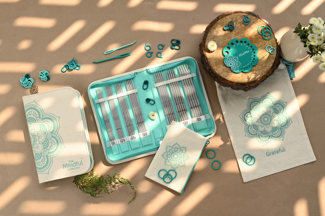 KnitPro The Mindful Collection Fixed Circular Lace Needle Set Explorer 25cm KP36320