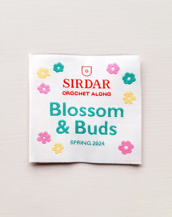Sirdar Blossom & Buds Spring Crochet Along Kit With Bag & Label