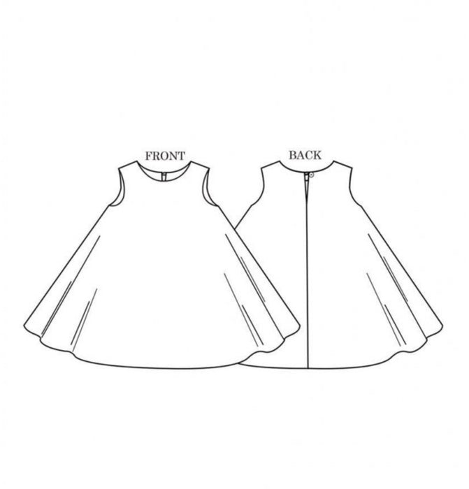 Merchant & Mills Sewing Pattern The Trapezette (PAPER)