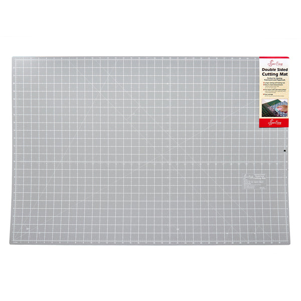 Sew Easy Cutting Mat XL Metric and Imperial 88 x 58 cm (35 x 23") Grey - ER4090.GB