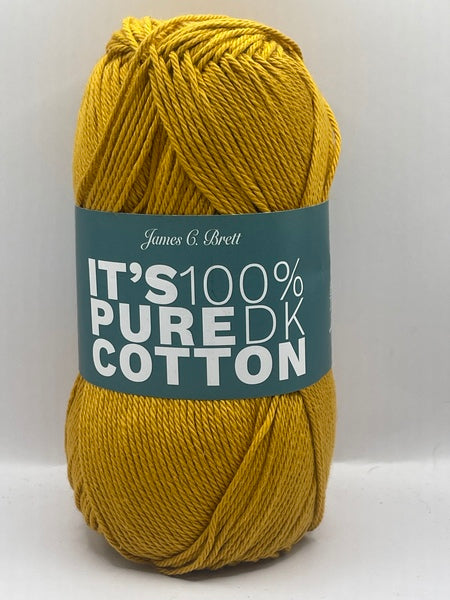 James C. Brett It’s 100% Pure DK Cotton Yarn 100g - IC21