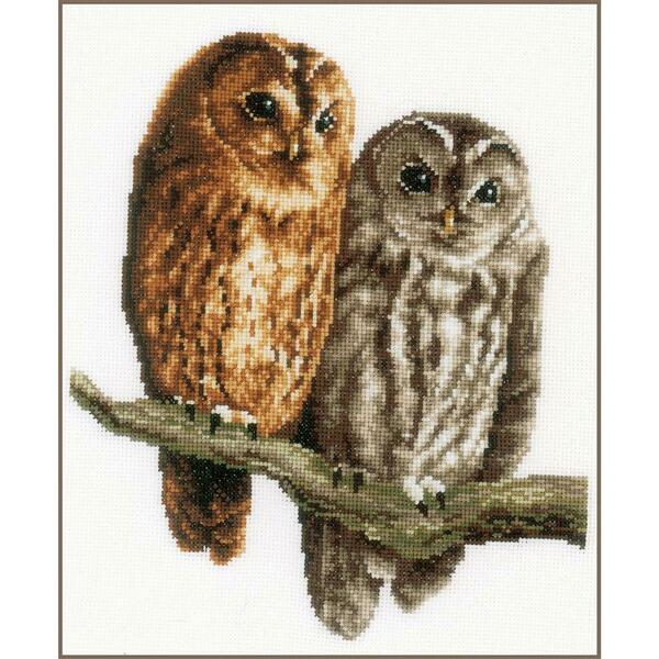Versace Counted Cross Stitch Kit Owls - PN0150063