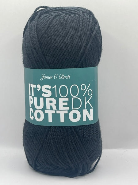 James C. Brett It’s 100% Pure Cotton DK Yarn 100g - IC19