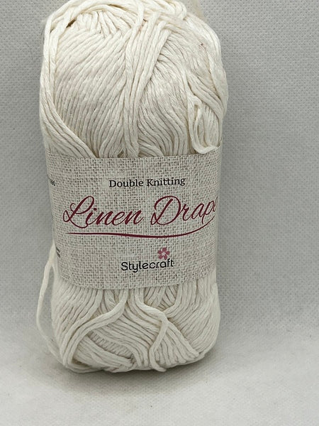 Stylecraft Linen Drape DK Yarn 100g - Natural 3901 (Discontinued)