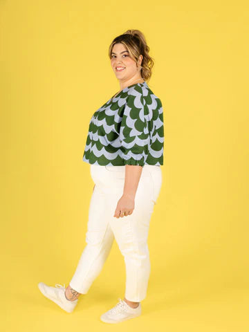 Tilly and The Buttons Printed Paper Pattern Samara Top 1049