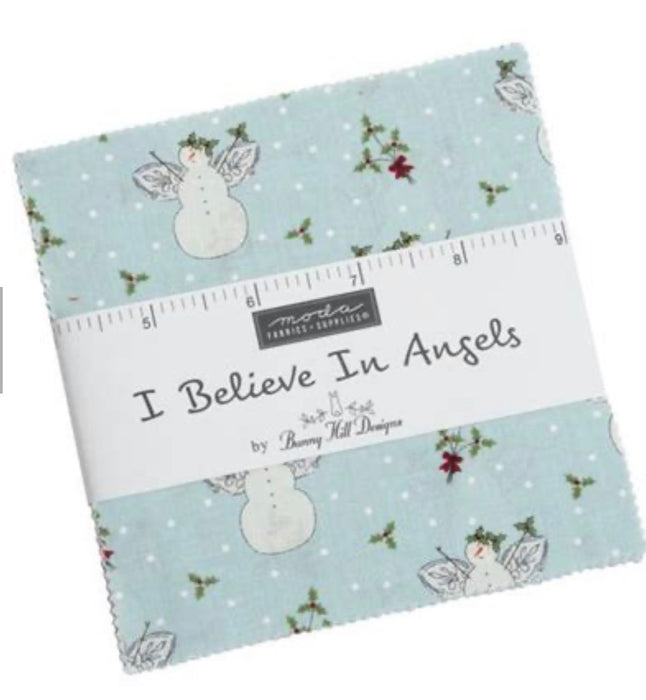 Moda Charm Pack I Believe In Angels By Bunny Hill Designs - 3000PP