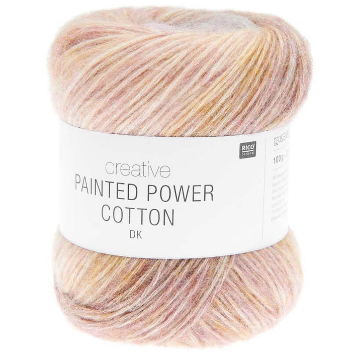Rico Creative Painted Power Cotton DK Yarn 100g 383407 - All shades