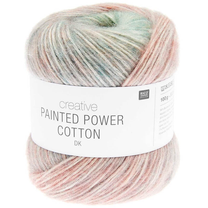 Rico Creative Painted Power Cotton DK Yarn 100g 383407 - All shades