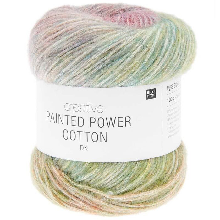 Rico Creative Painted Power Cotton DK Yarn 100g 383407 - All shades
