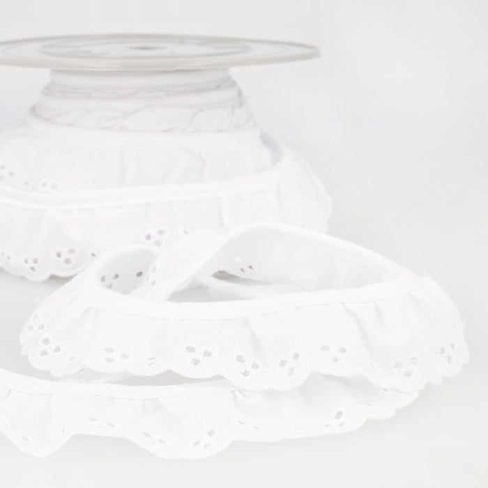 Stephanoise Trim Lace Broiderie Anglaise 34mm S05270B000