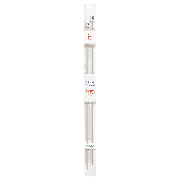 Pony Classic Single-Ended Knitting Needles 3.75mm 35cm P33608