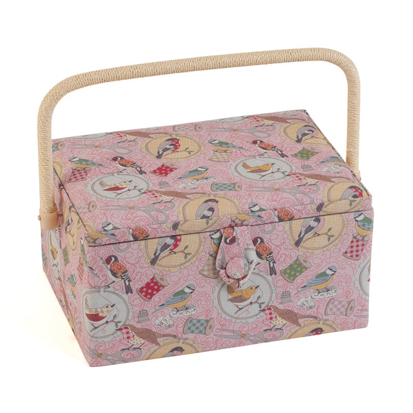 Hobby Gift Sewing Box Birds On Bobbin - MRM/627