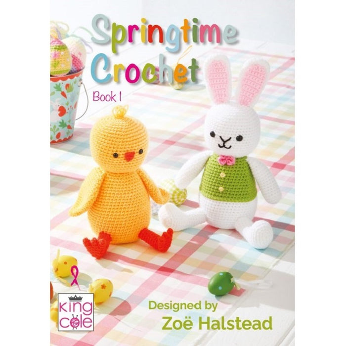 King Cole Springtime Crochet Book 1