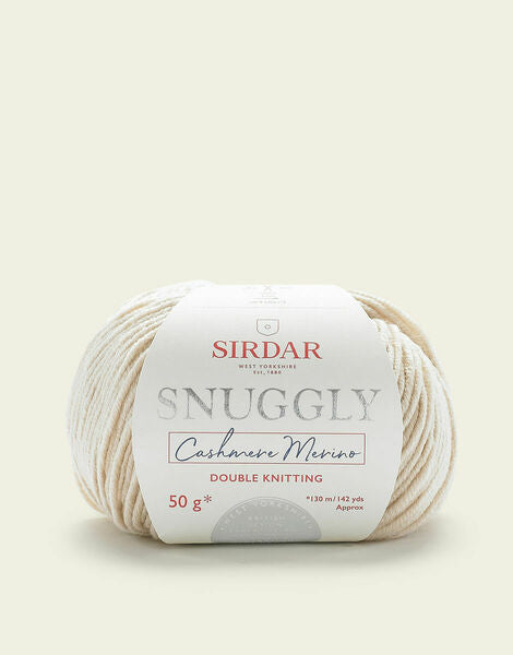 Sirdar Snuggly Cashmere Merino DK Baby Yarn 50g - Almond 453