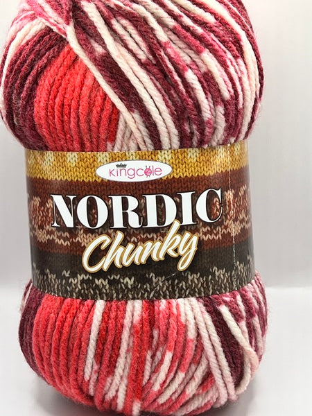 King Cole Nordic Chunky Yarn 150g - Milla 4820