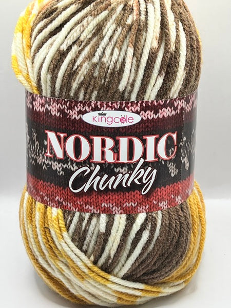 King Cole Nordic Chunky Yarn 150g - Gudrun 4821