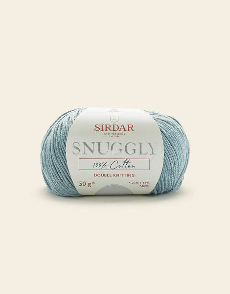 Sirdar Snuggly 100% Cotton DK Baby Yarn 50g - Spearmint 0767