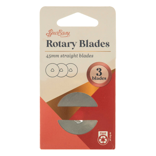 Sew Easy Rotary Blade Set 45mm 3 Pieces - ER4097.3