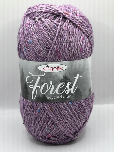 King Cole Forest Recycled Aran Yarn 100g - Delamere Forest 1925 Mhd