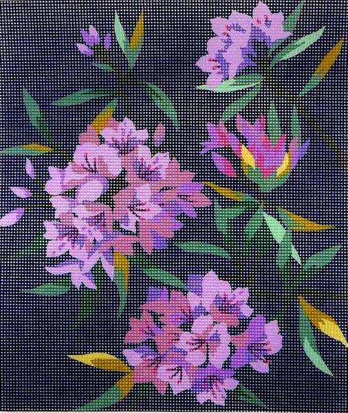 DMC Printed Tapestry  Canvas Rhododendrums - C2312