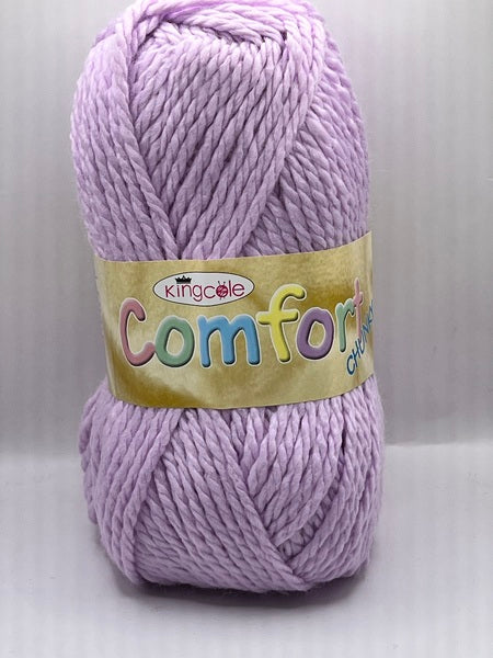 King Cole Comfort Chunky Baby Yarn 100g - Orchid 3861