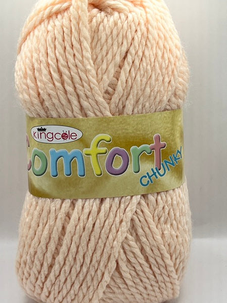 King Cole Comfort Chunky Baby Yarn 100g - Apricot 3860
