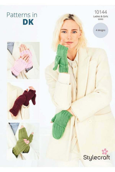 Knitting Pattern Gloves & Mitts in Stylecraft Special DK 10144