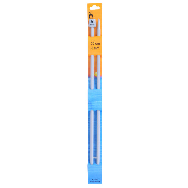 Pony Classic Single-Ended Knitting Needles 6.00mm 30cm - P32663